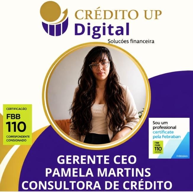 Gerente CEO Pamela Martins, consultora de crédito